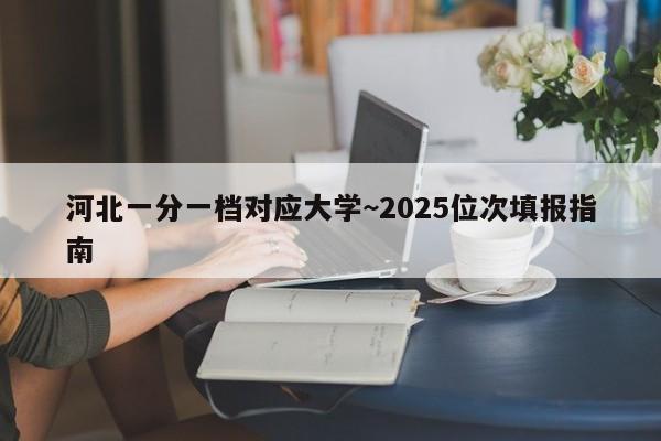 河北一分一档对应大学~2025位次填报指南